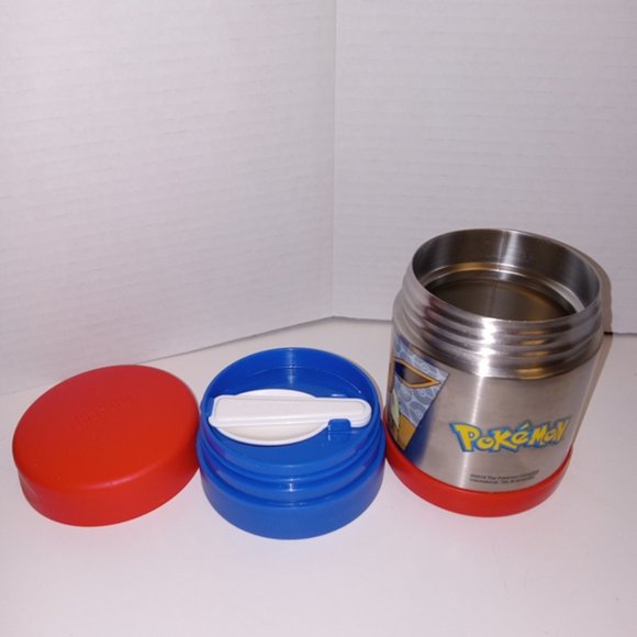 Pokémon Funtainer Vacuum Insulated Thermos Food Jar with Spoon - Picture 7 of 8